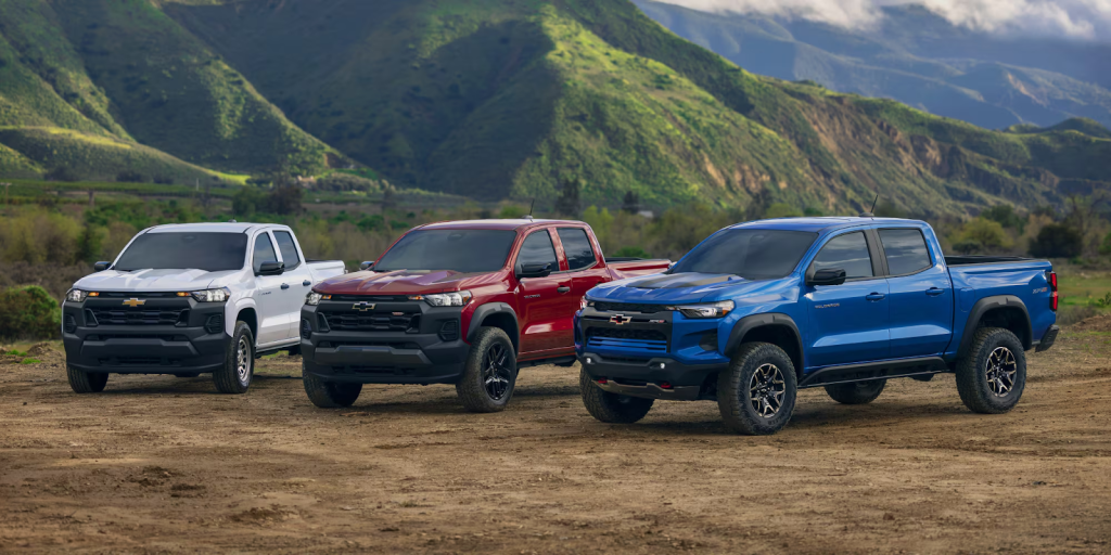 Chevy Colorado lineup