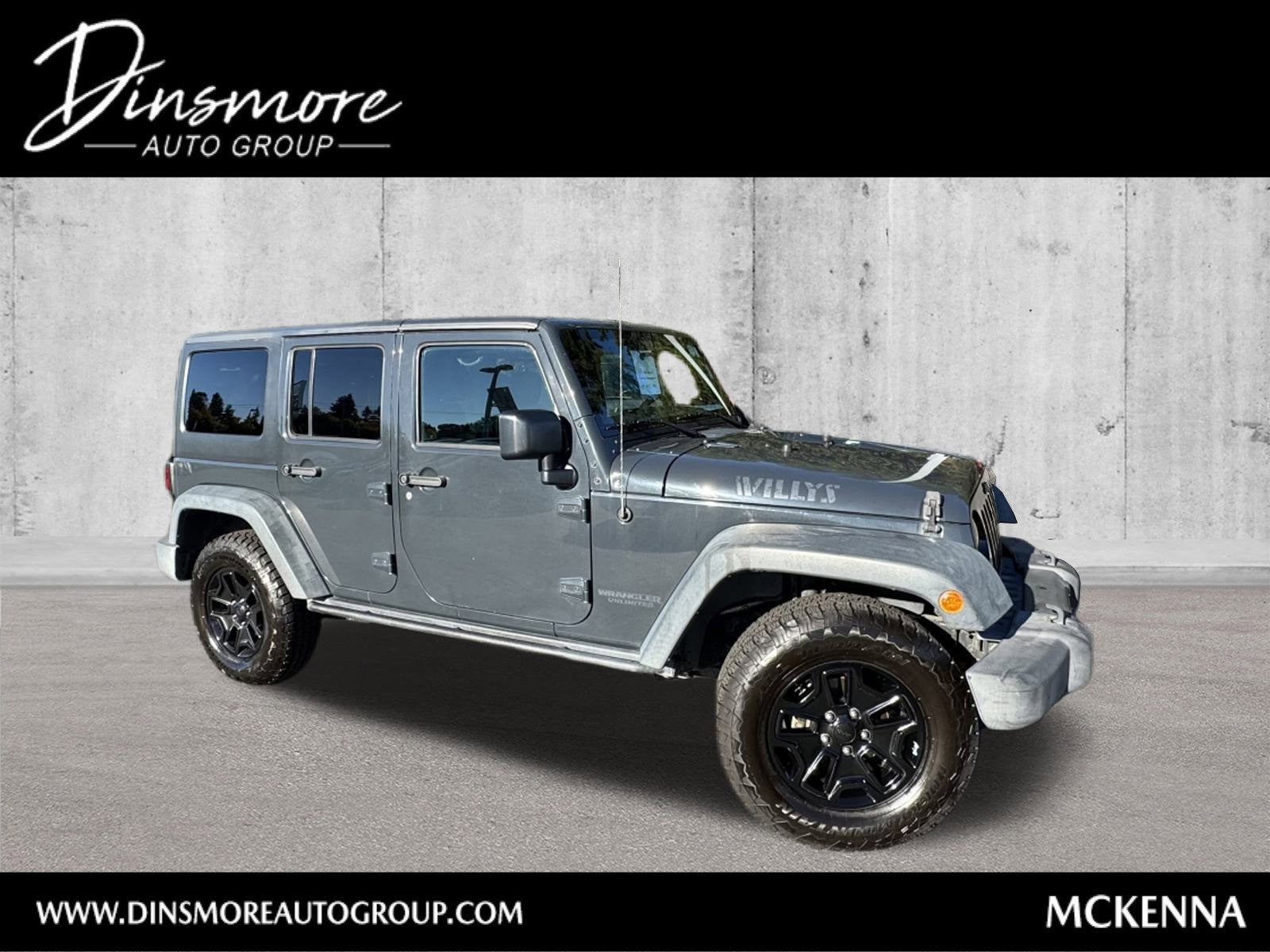 2016 Jeep Wrangler Unlimited Willys Wheeler