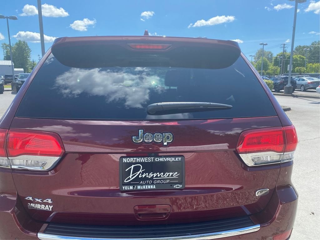 2018 Jeep Grand Cherokee Overland