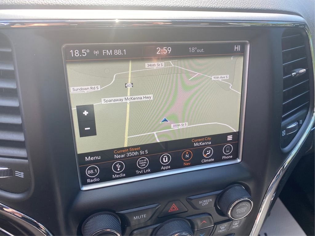 2018 Jeep Grand Cherokee Overland