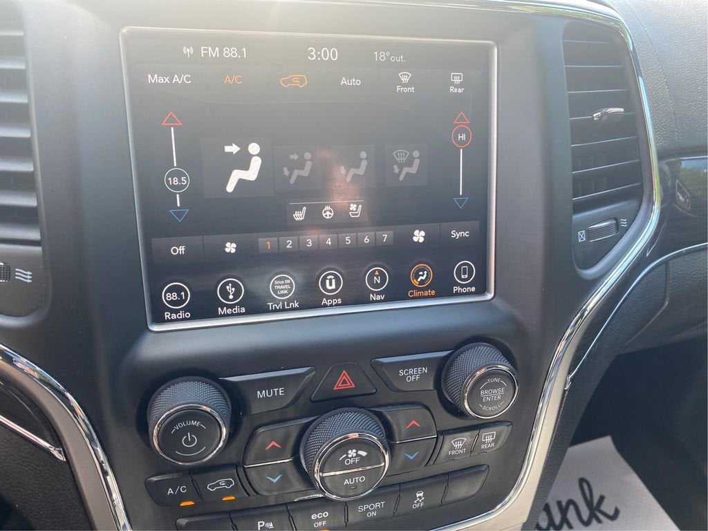 2018 Jeep Grand Cherokee Overland
