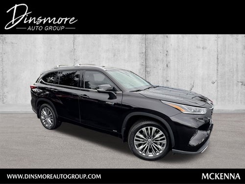 2021 Toyota Highlander Hybrid Platinum