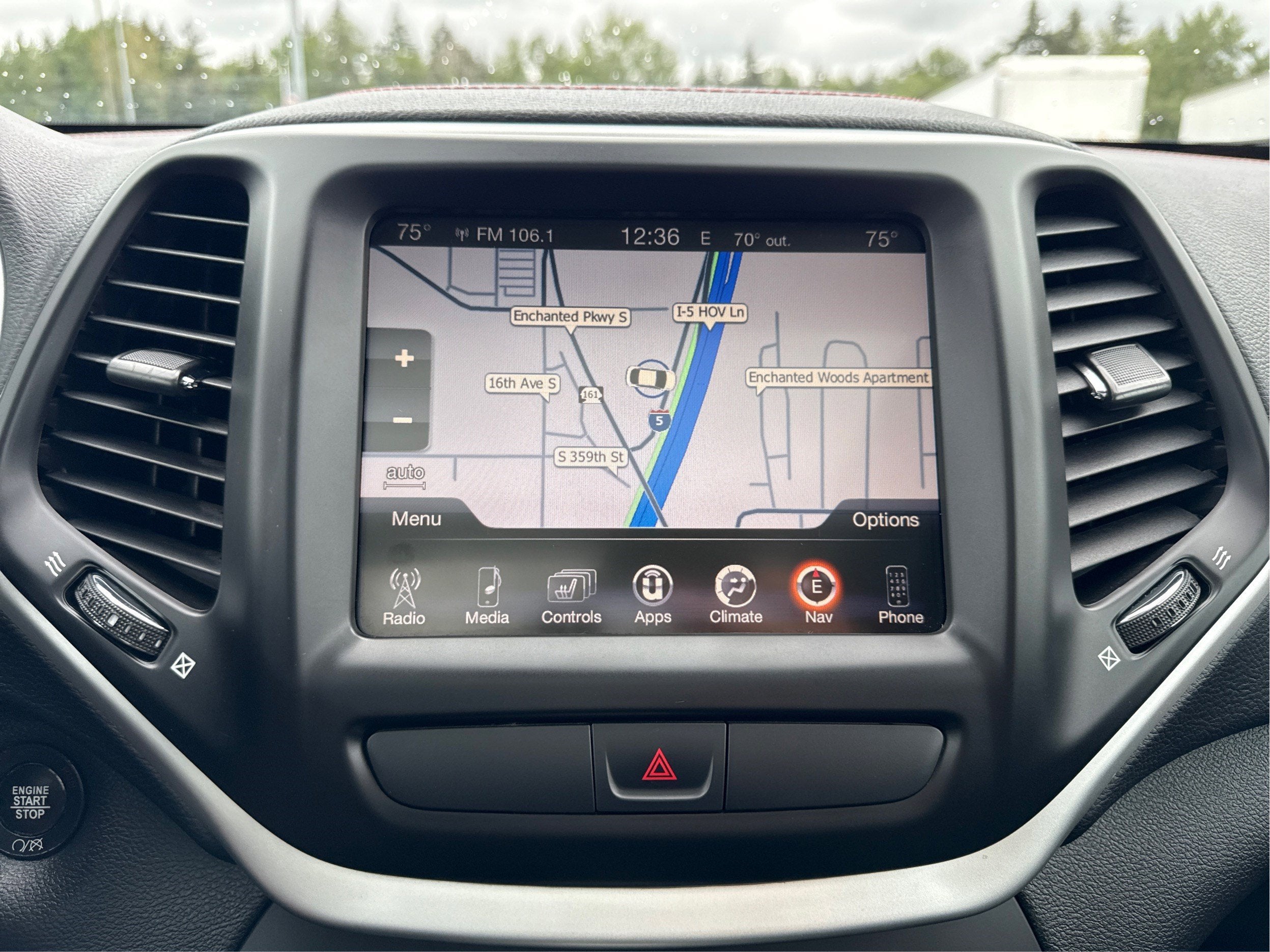 2016 Jeep Cherokee Trailhawk