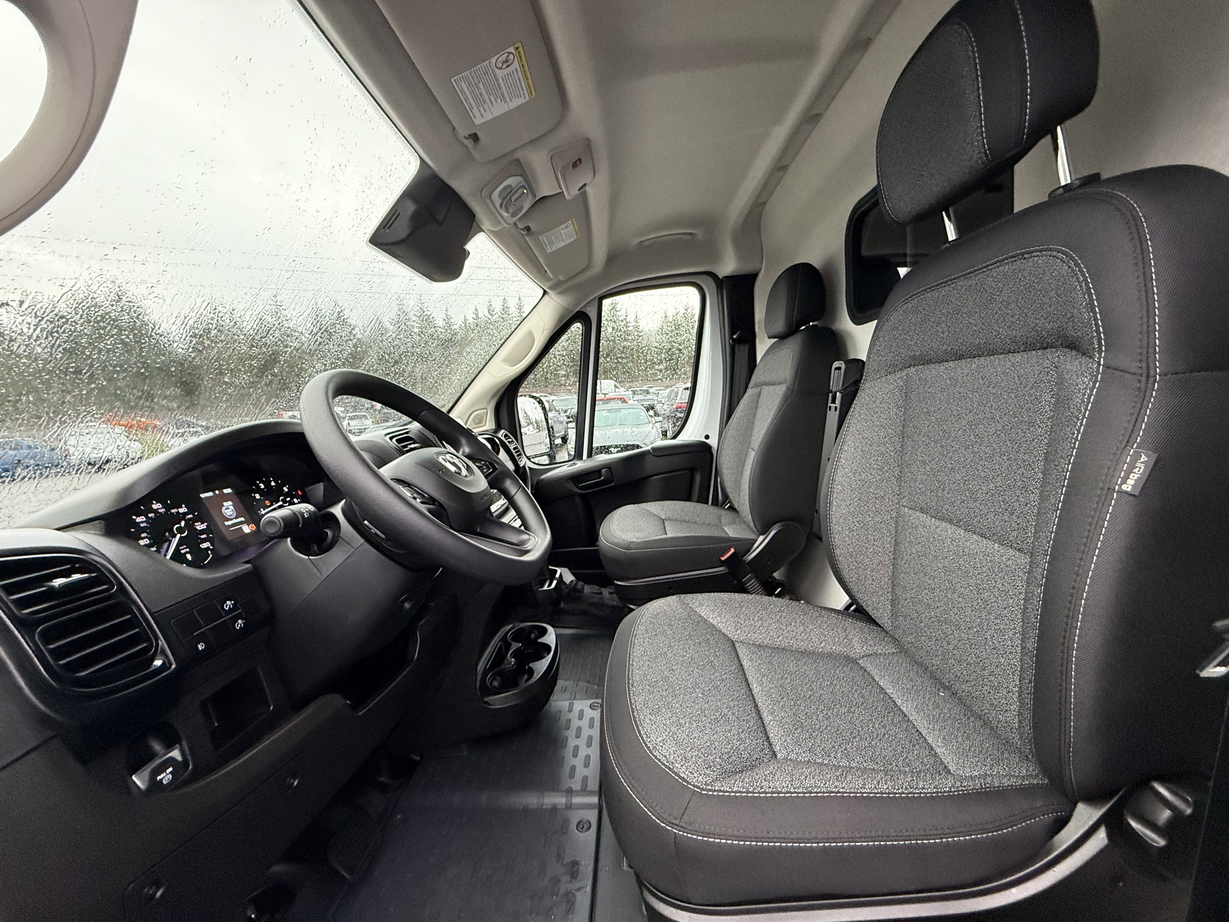 2024 RAM ProMaster 2500 Cargo Van Tradesman Low Roof 136" WB w/Pass Seat