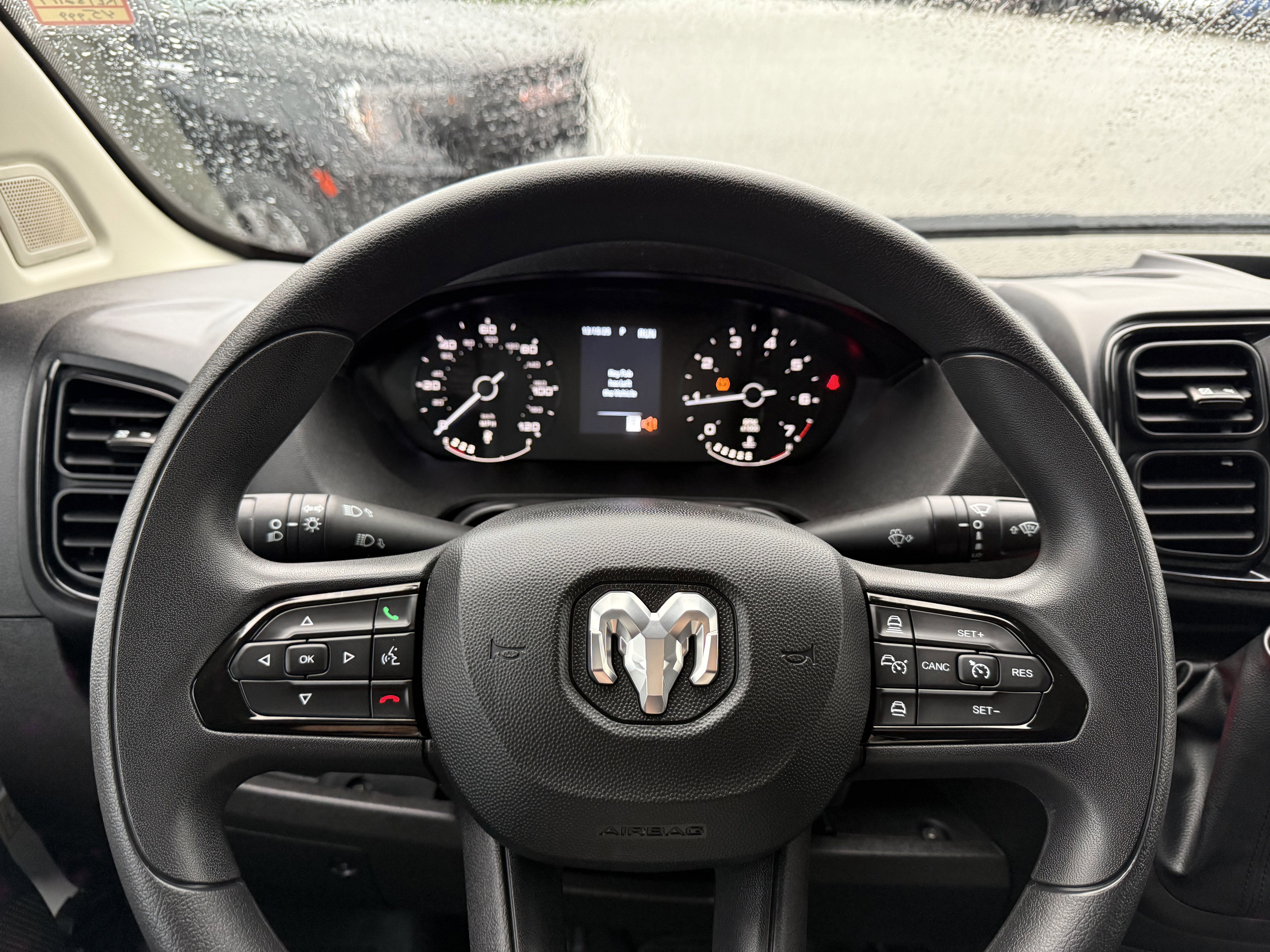 2024 RAM ProMaster 2500 Cargo Van Tradesman Low Roof 136" WB w/Pass Seat