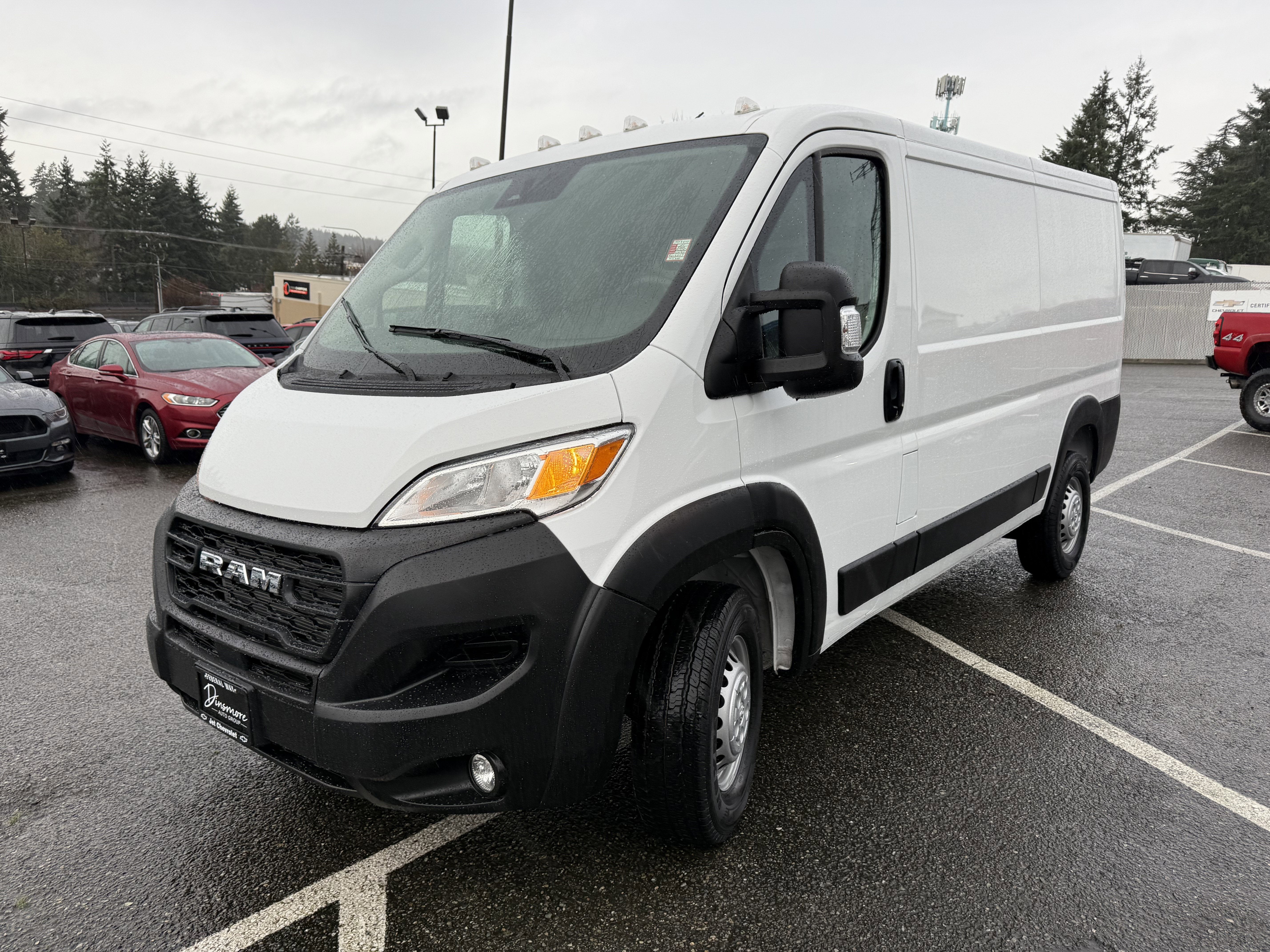 2024 RAM ProMaster 2500 Cargo Van Tradesman Low Roof 136" WB w/Pass Seat