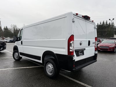 2024 RAM ProMaster 2500 Cargo Van Tradesman Low Roof 136" WB w/Pass Seat