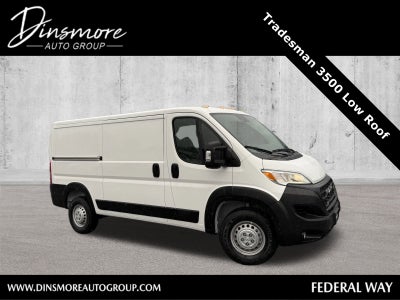 2024 RAM ProMaster 3500 Cargo Van Tradesman Low Roof 136" WB w/Pass Seat