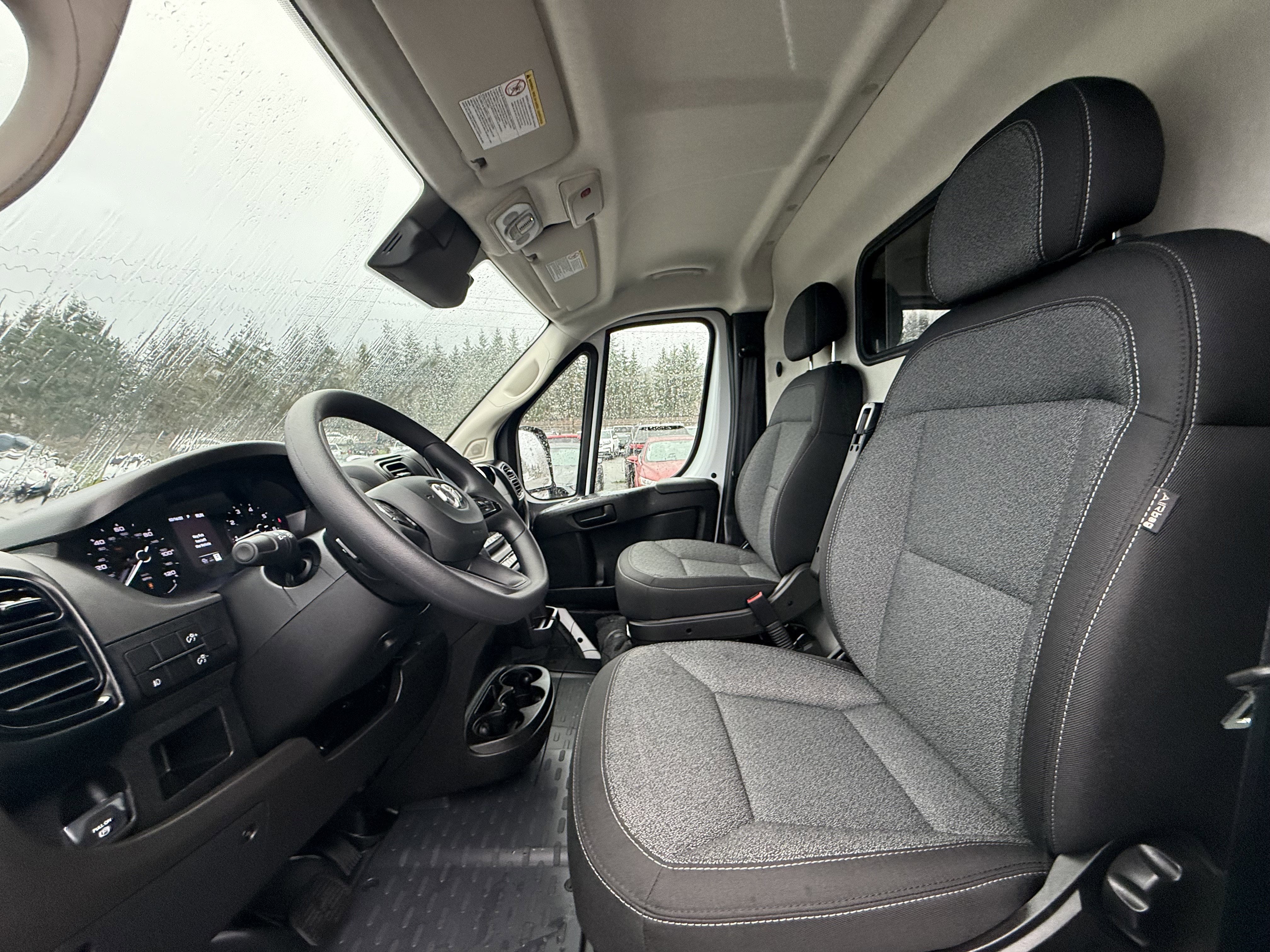 2024 RAM ProMaster 3500 Cargo Van Tradesman Low Roof 136" WB w/Pass Seat