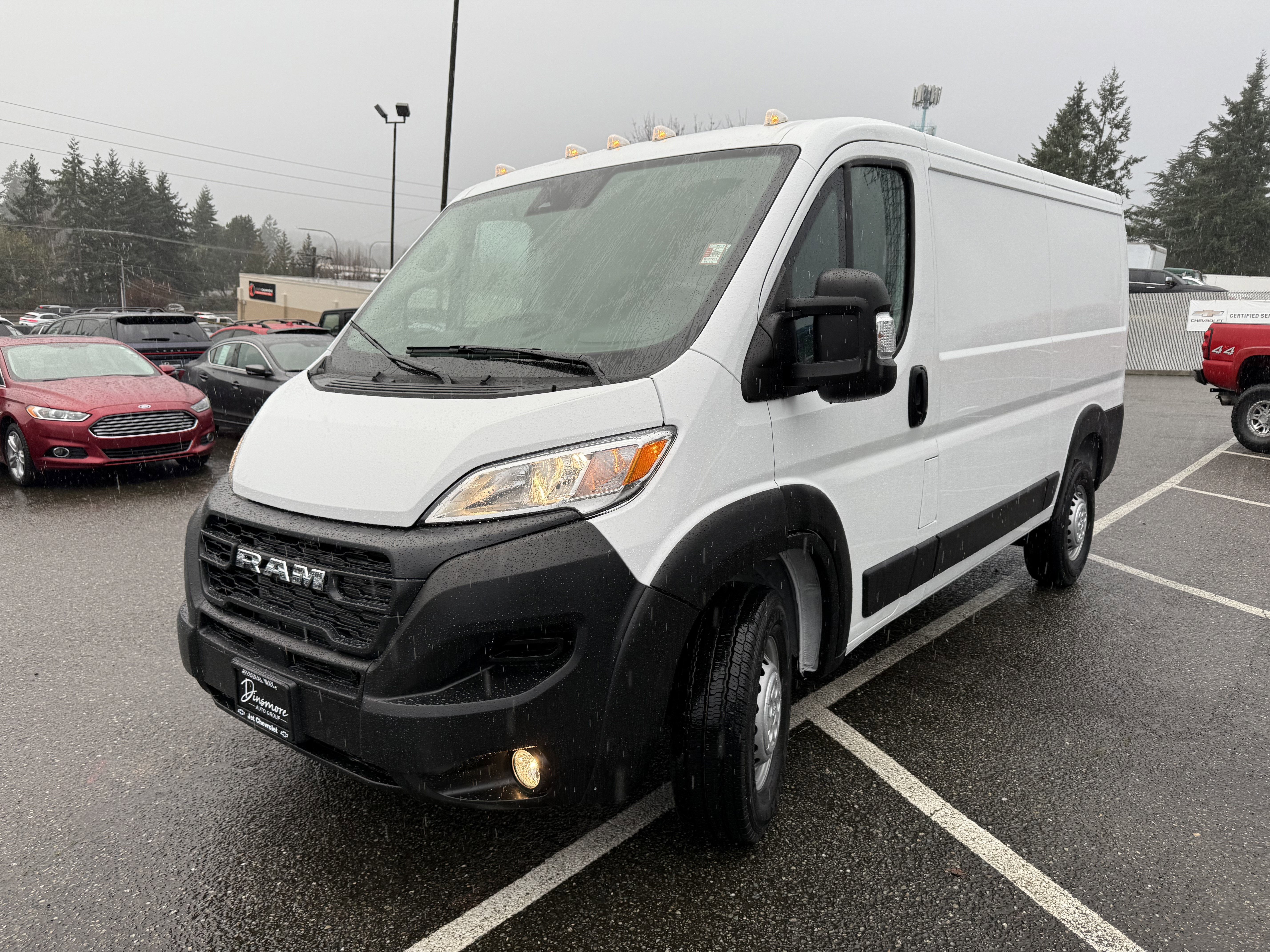 2024 RAM ProMaster 3500 Cargo Van Tradesman Low Roof 136" WB w/Pass Seat