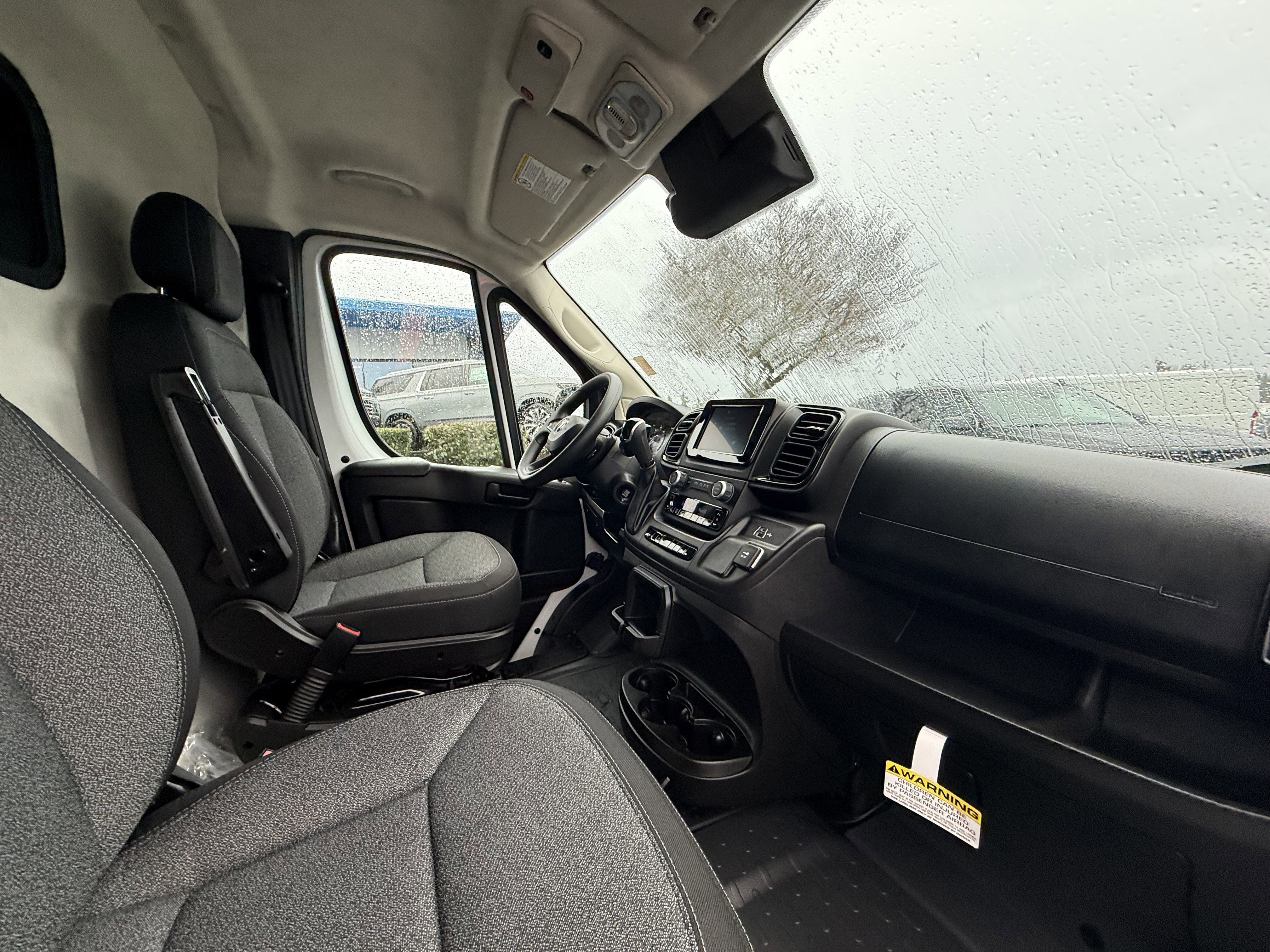 2024 RAM ProMaster 3500 Cargo Van Tradesman Low Roof 136" WB w/Pass Seat