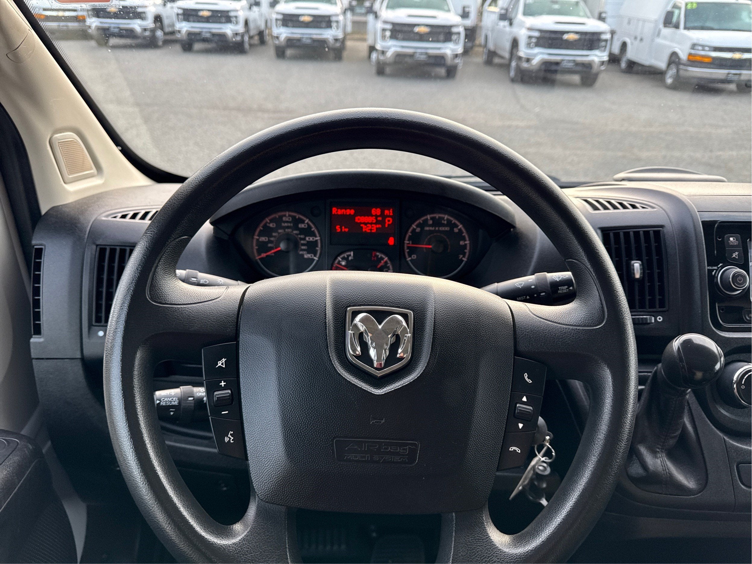 2019 RAM ProMaster Cargo Van 1500 HIGH RF 136"