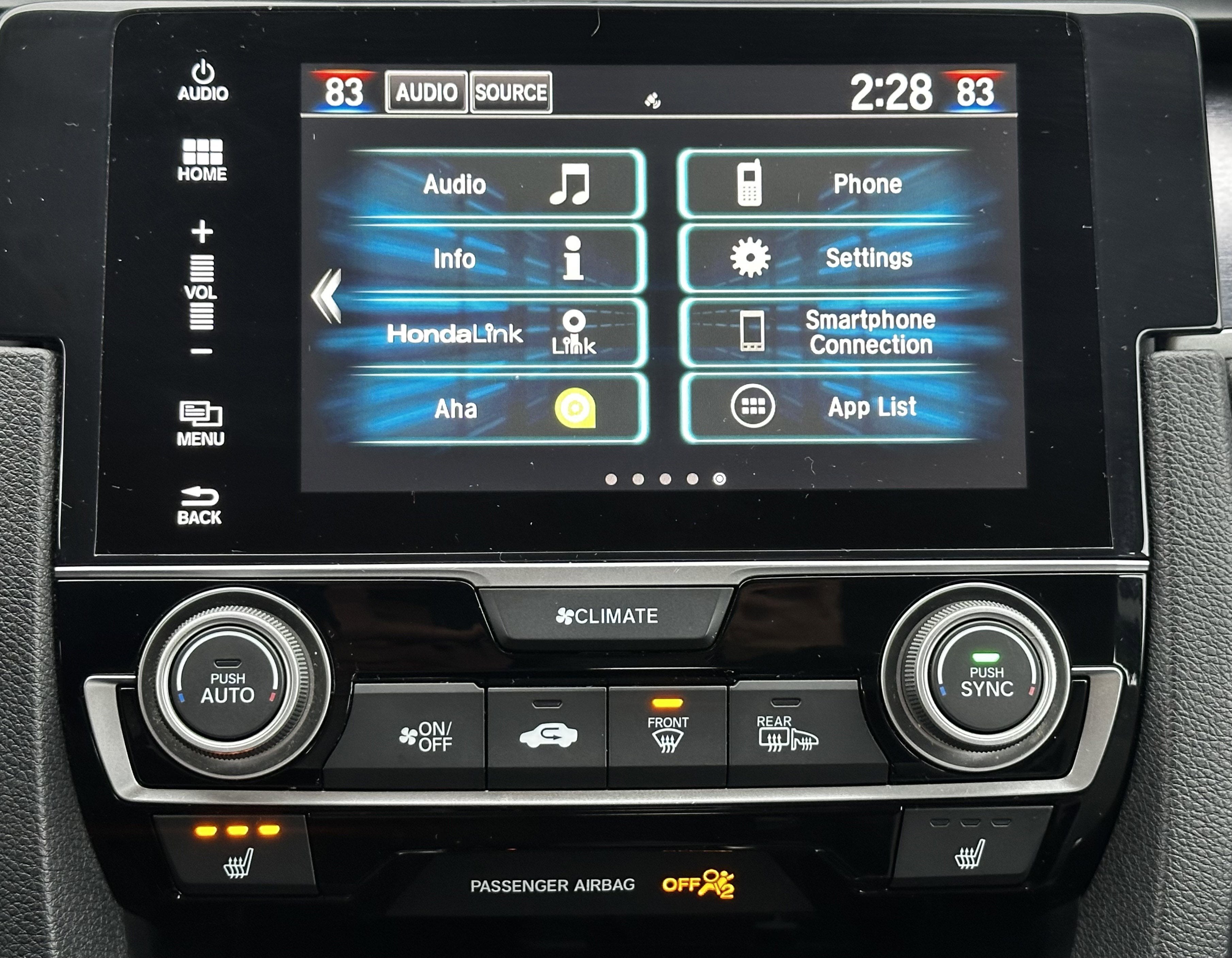 2016 Honda Civic Sedan EX-T