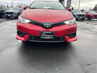 2018 Toyota Corolla iM Manual (Natl)