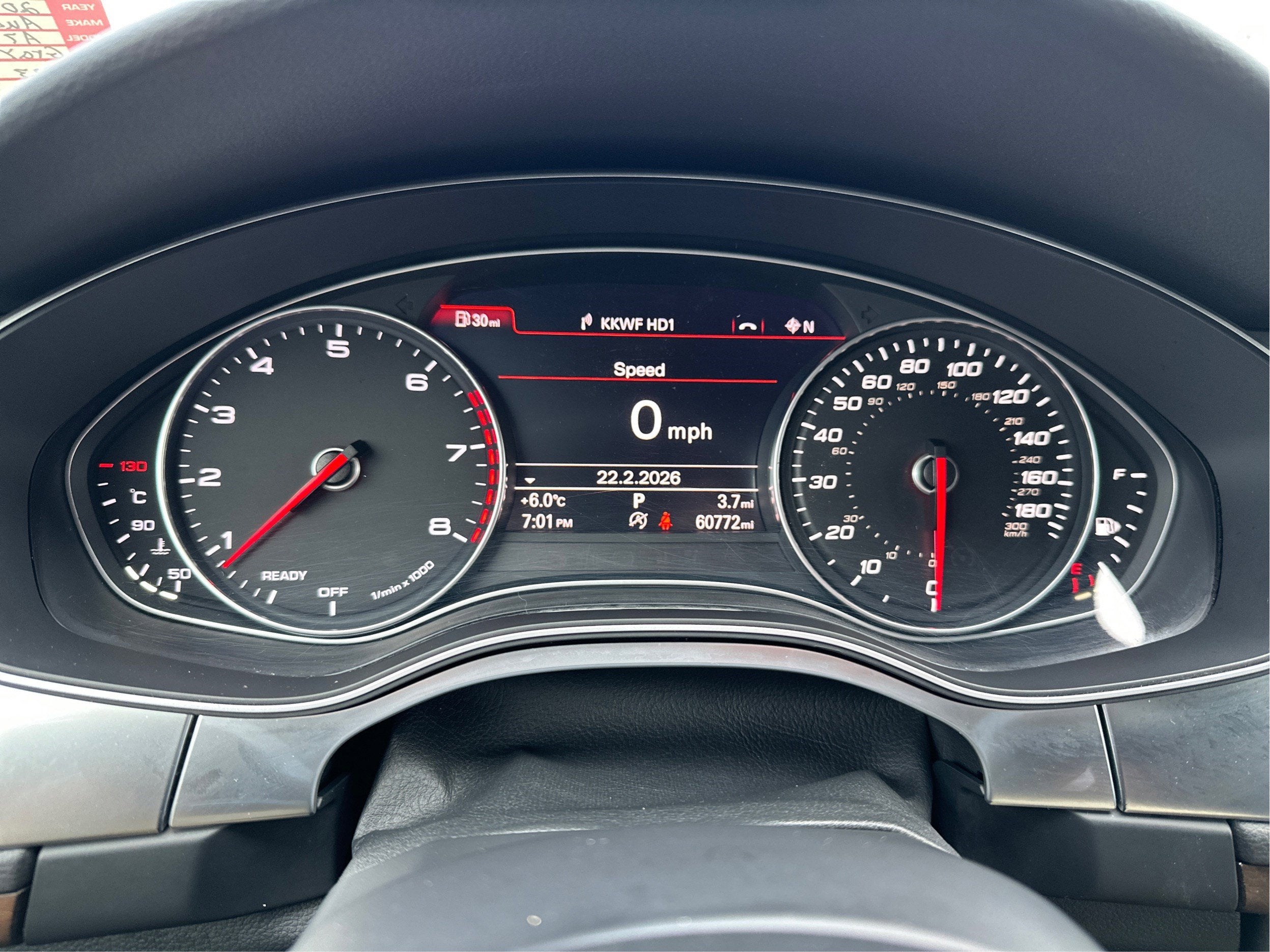 2016 Audi A7 3.0 Premium Plus