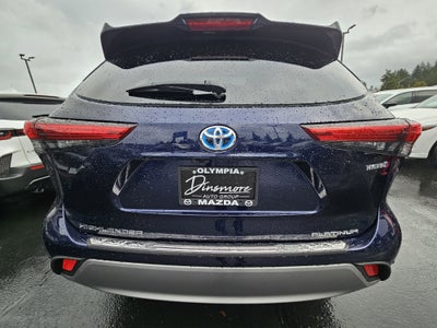 2020 Toyota Highlander Hybrid Platinum AWD