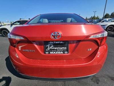 2015 Toyota Corolla LE Plus