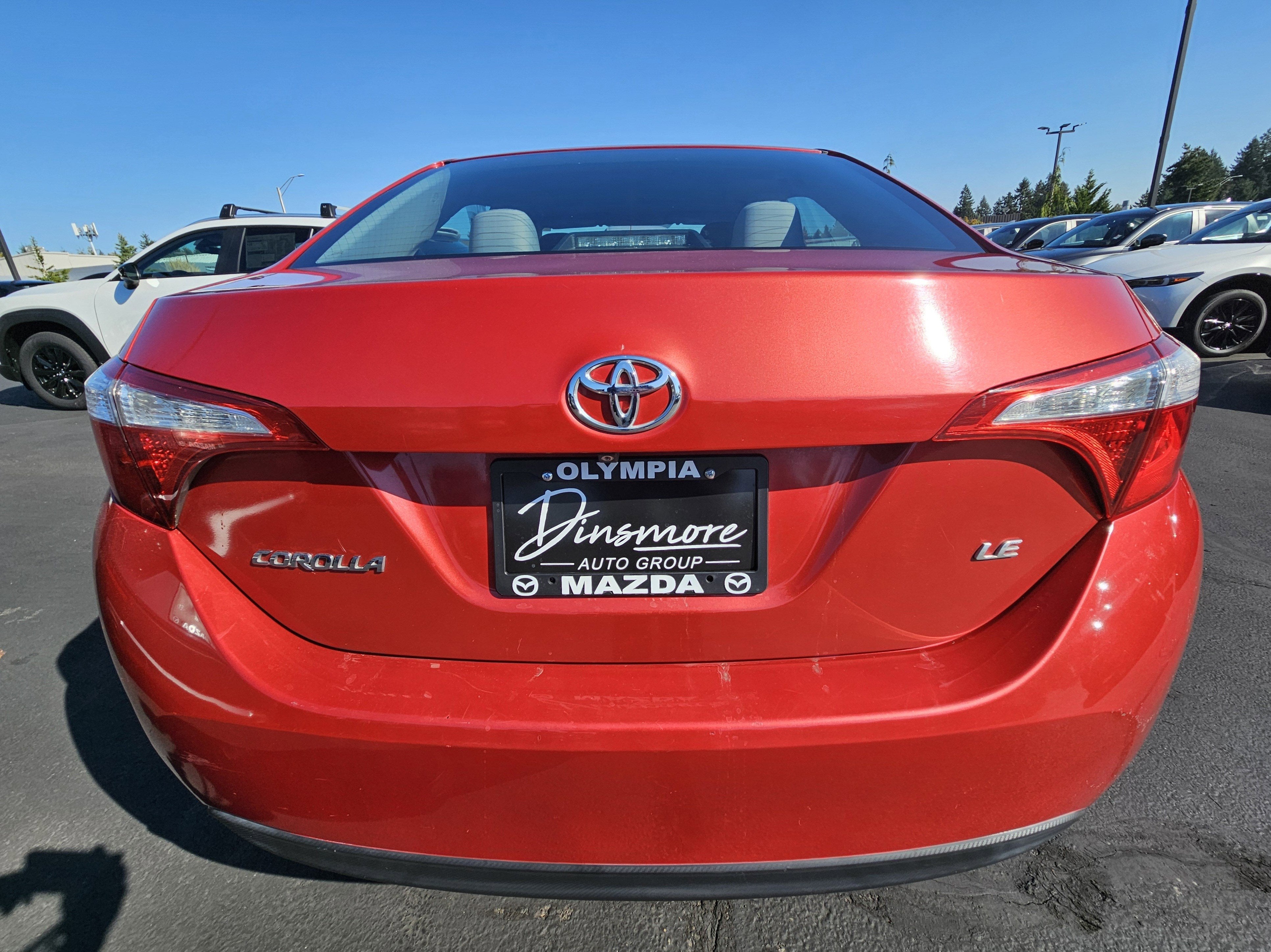 2015 Toyota Corolla LE Plus