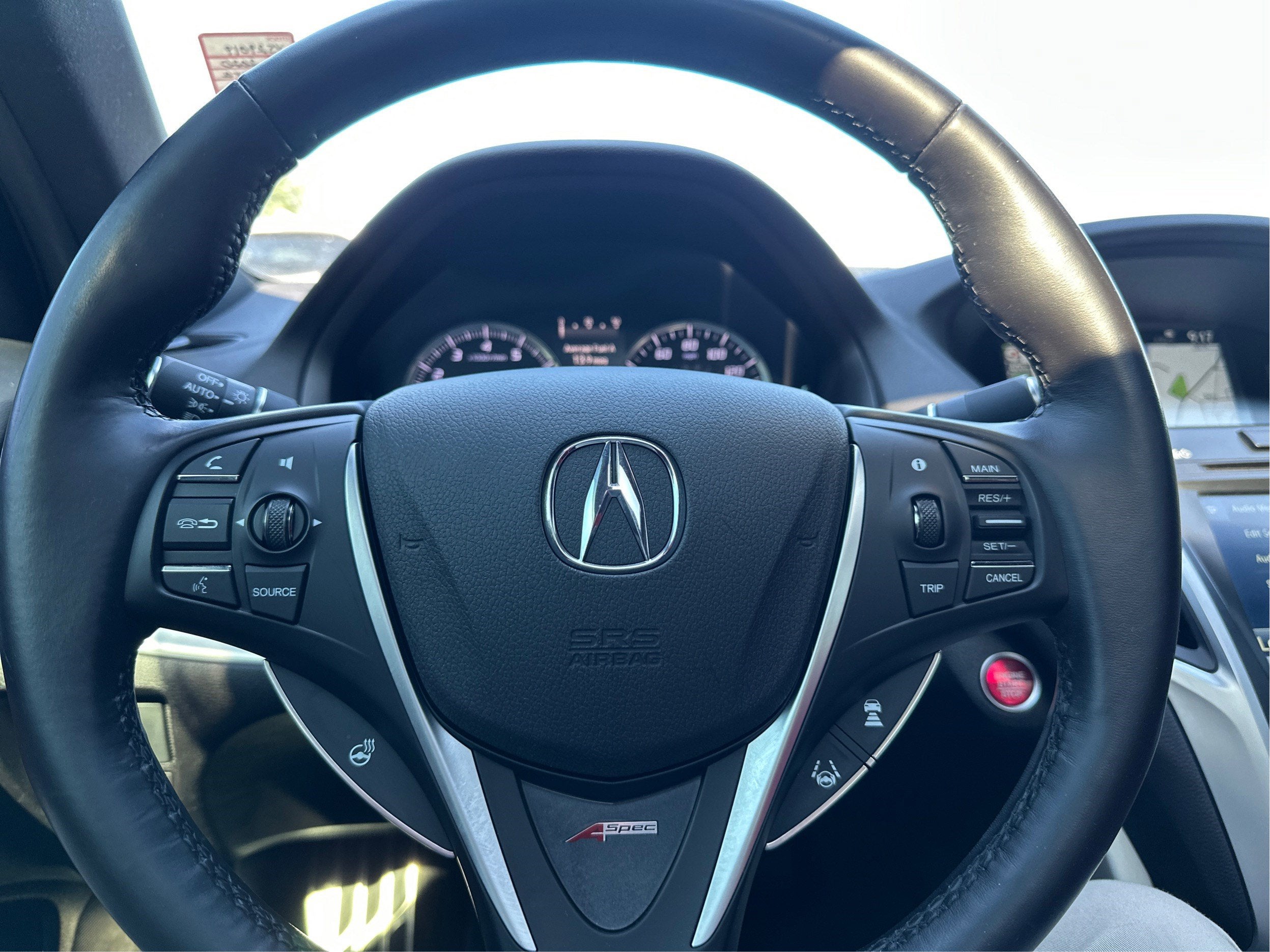 2020 Acura TLX w/Technology/A-Spec Pkg Red Leather