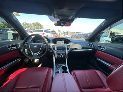 2020 Acura TLX w/Technology/A-Spec Pkg Red Leather