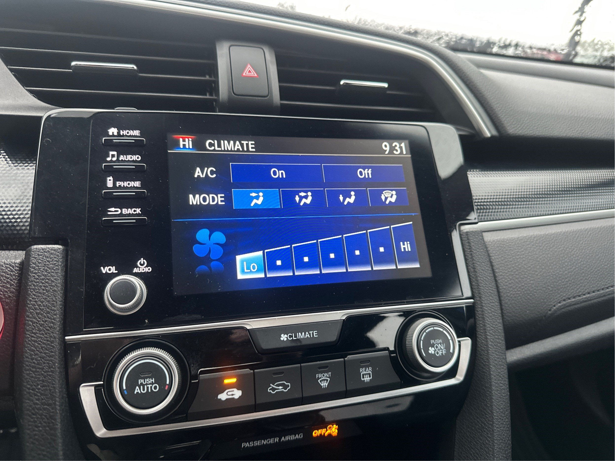 2019 Honda Civic Sedan Sport