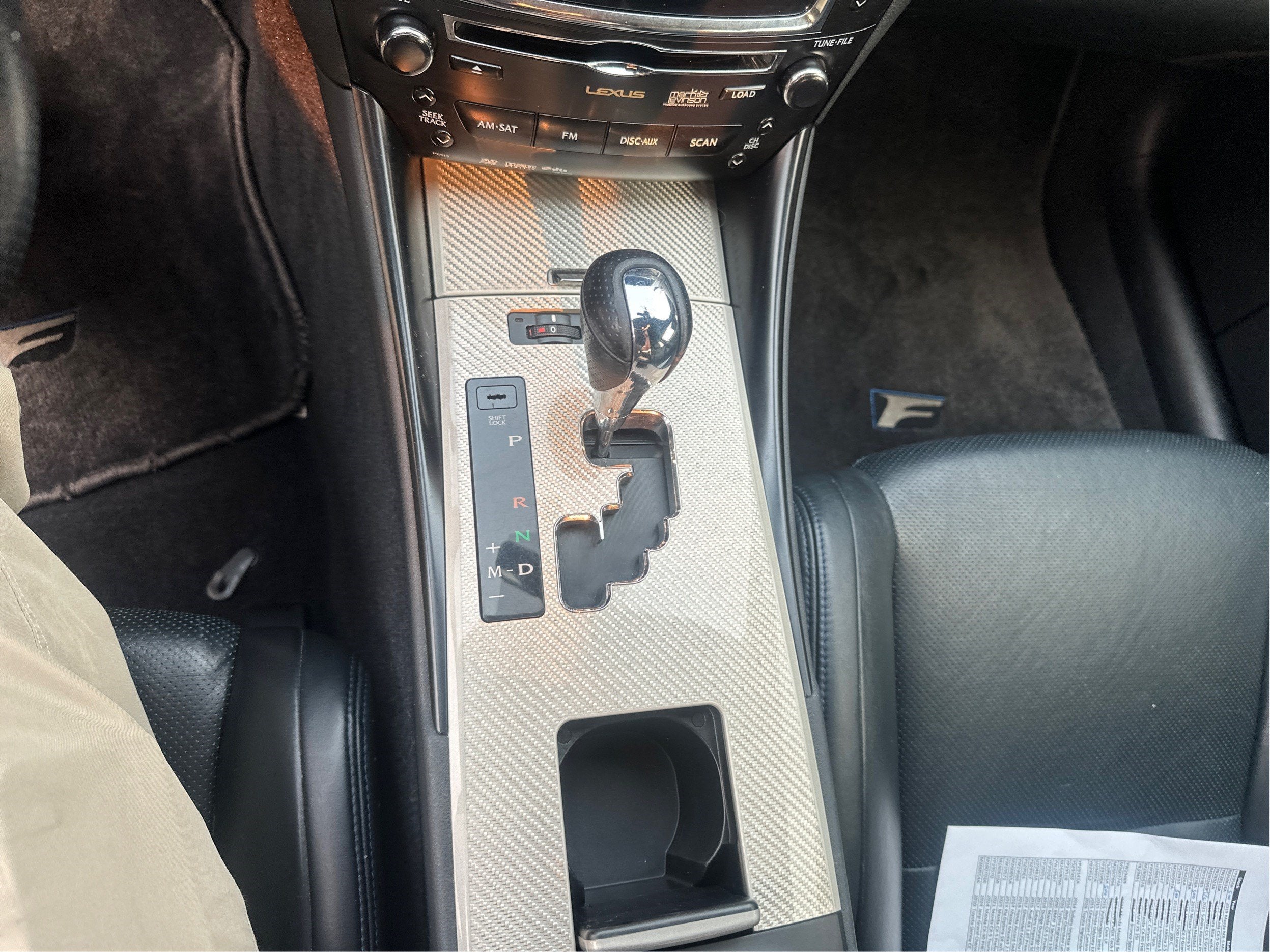 2009 Lexus IS F 4dr Sdn