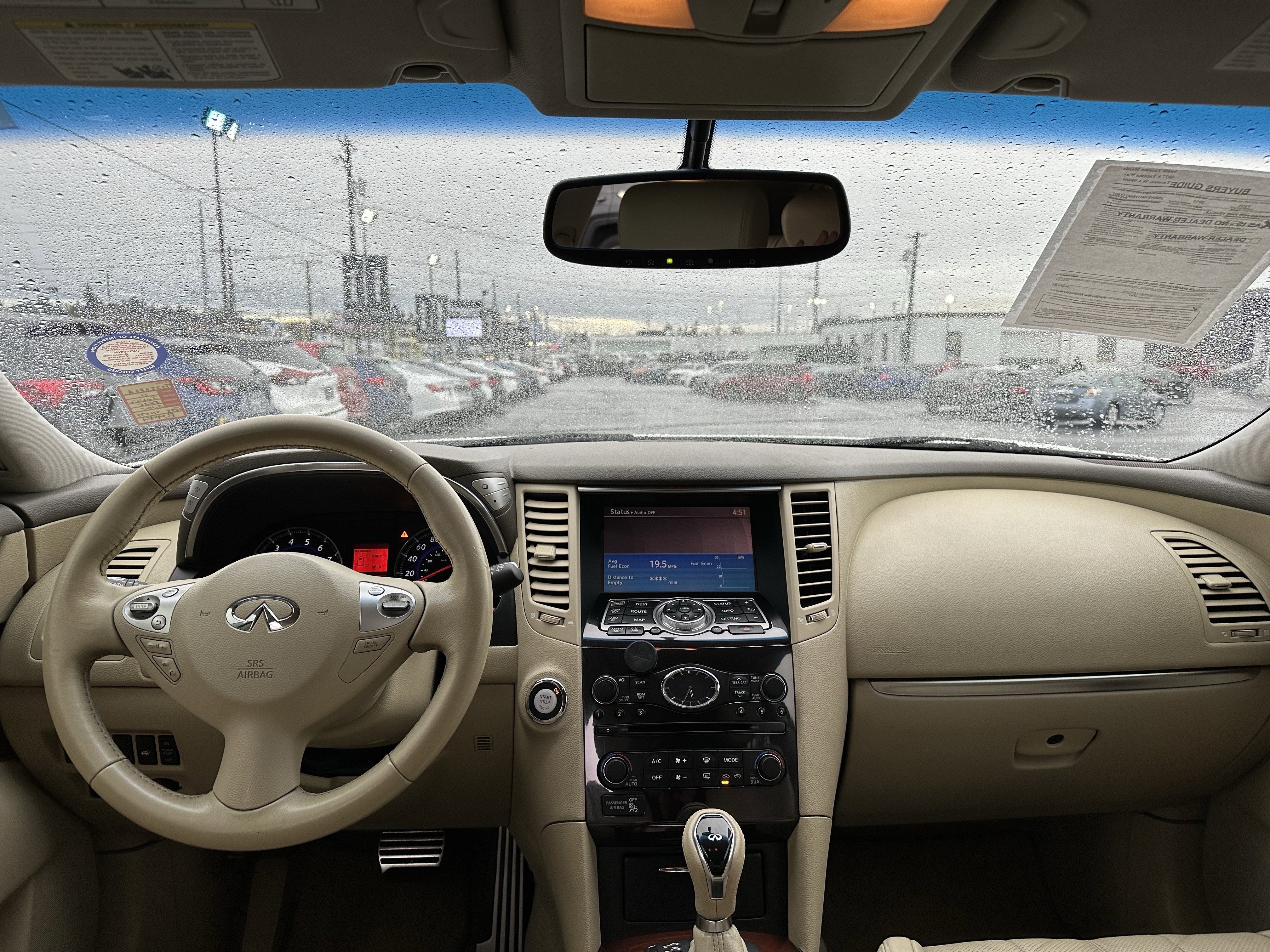 2011 INFINITI FX35 4DR RWD 7-PASS