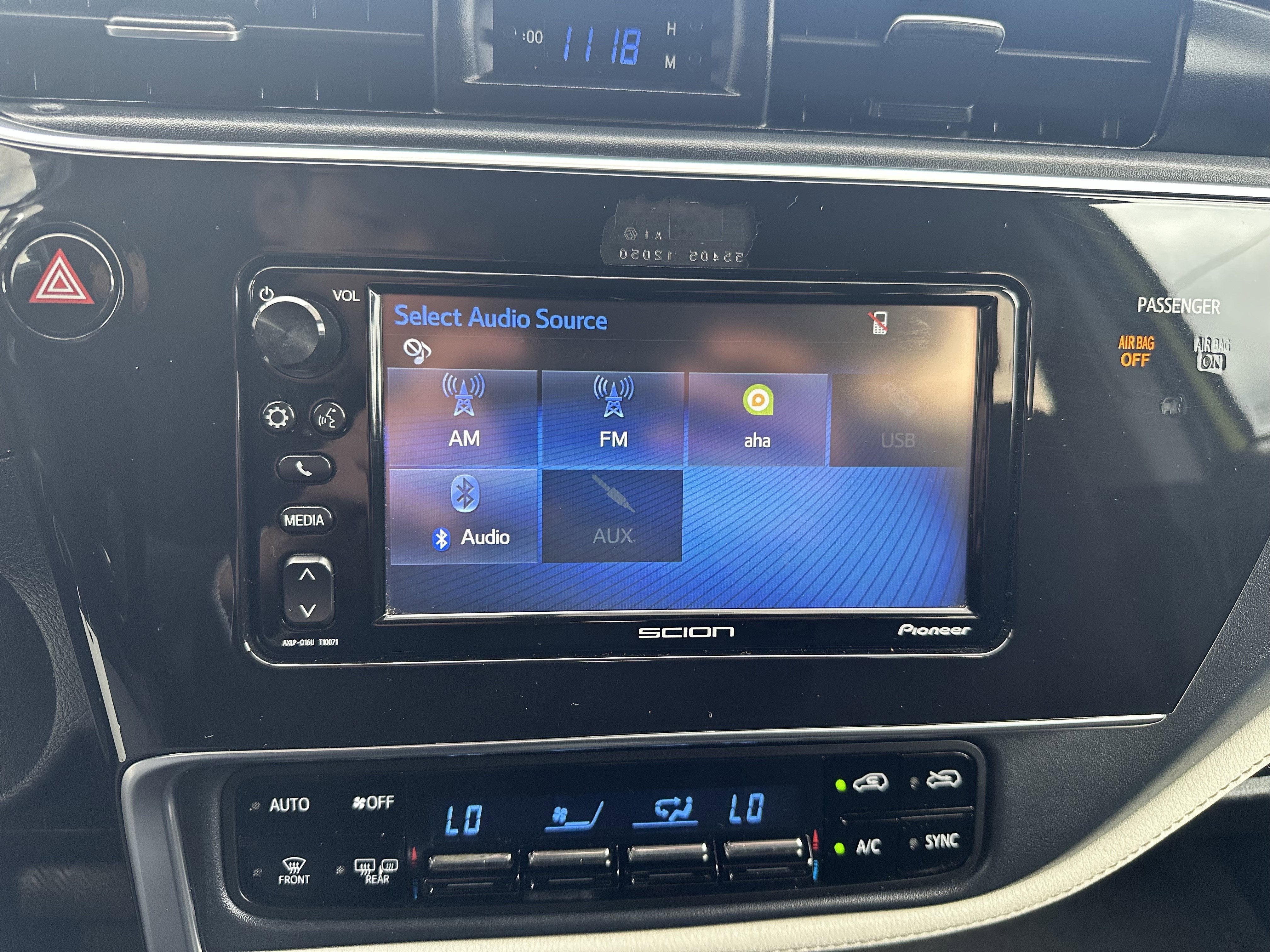 2016 Scion iM 5DR HB CVT