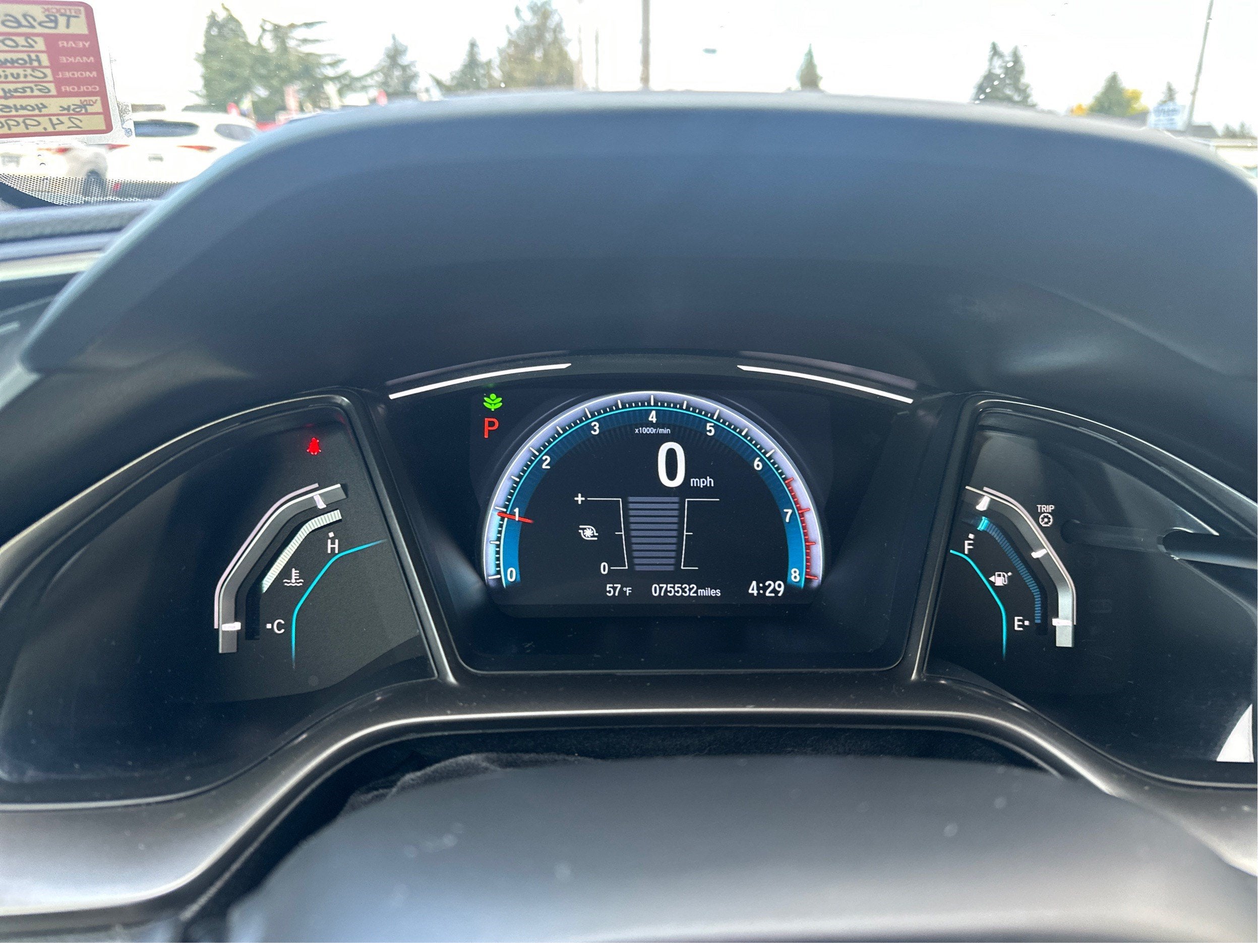 2020 Honda Civic Hatchback EX-L