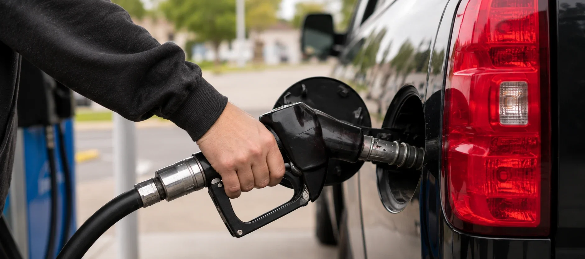 Filling up gas with a Fuel Card